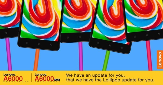 Lenovo A6000 lollipop