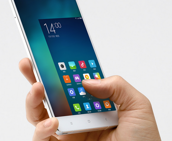 MIUI 6 one handed operation
