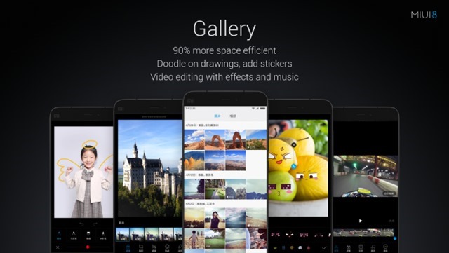 MIUI 8 gallery