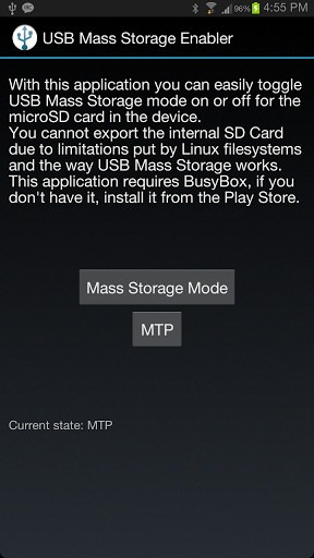 Mass storage enabler