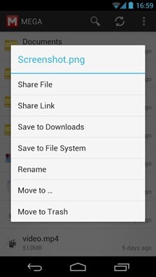 Mega for Android4