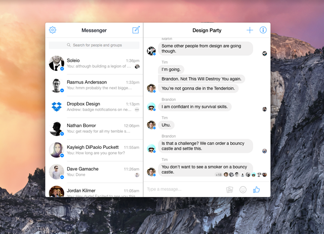 Messenger for Mac