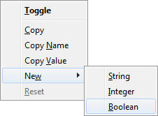 New Boolean