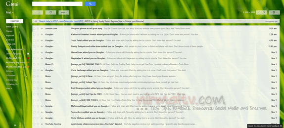 New Gmail themes
