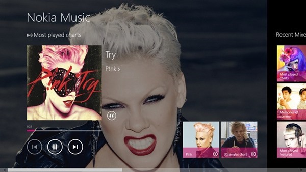 Nokia Music for windows8