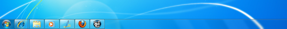 Normal Taskbar