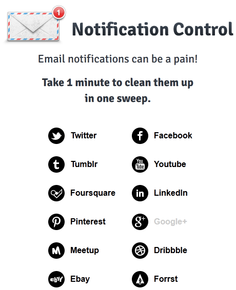 Notification control