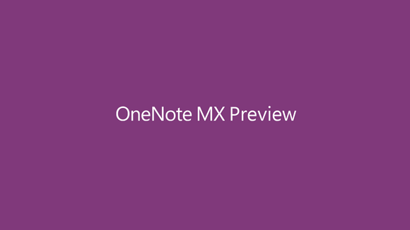 OneNote MX