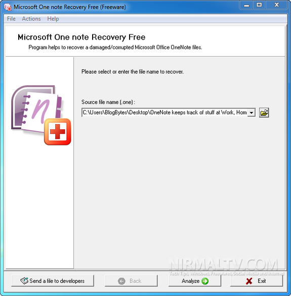 OneNote Recovery