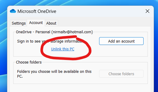 Remove OneDrive from Windows 11