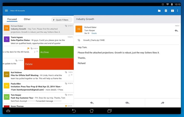 Outlook for aNdroid
