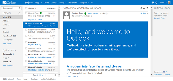 hotmail outlook express