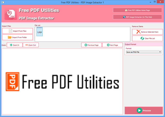 PDF extractor