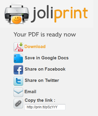 PDF generated