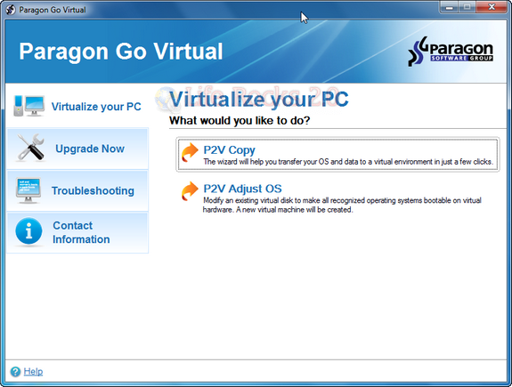 Paragon go Virtual