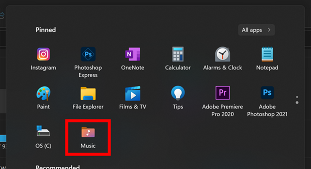 Windows 11 Folder Preview