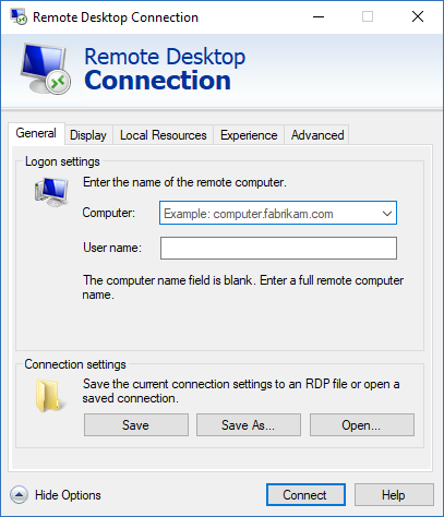 Remote desktop