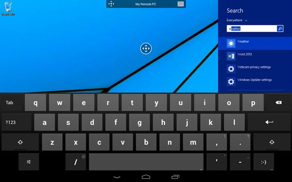 Remote desktop for Android1