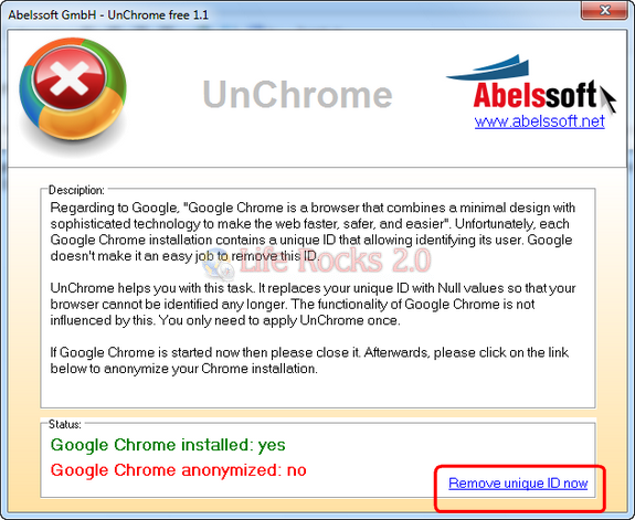 Remove Chrome Client ID