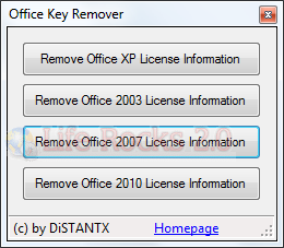 Remove Office License