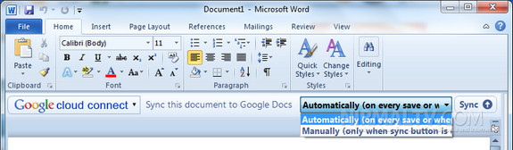 Save documents automatically
