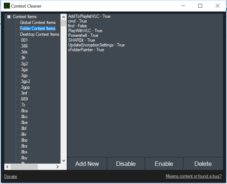 Clean up Context Menu in Windows