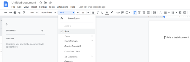 Use Custom Fonts in Google Docs