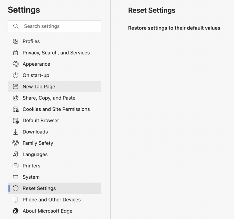 How To Reset Settings In Microsoft Edge Browser 4093