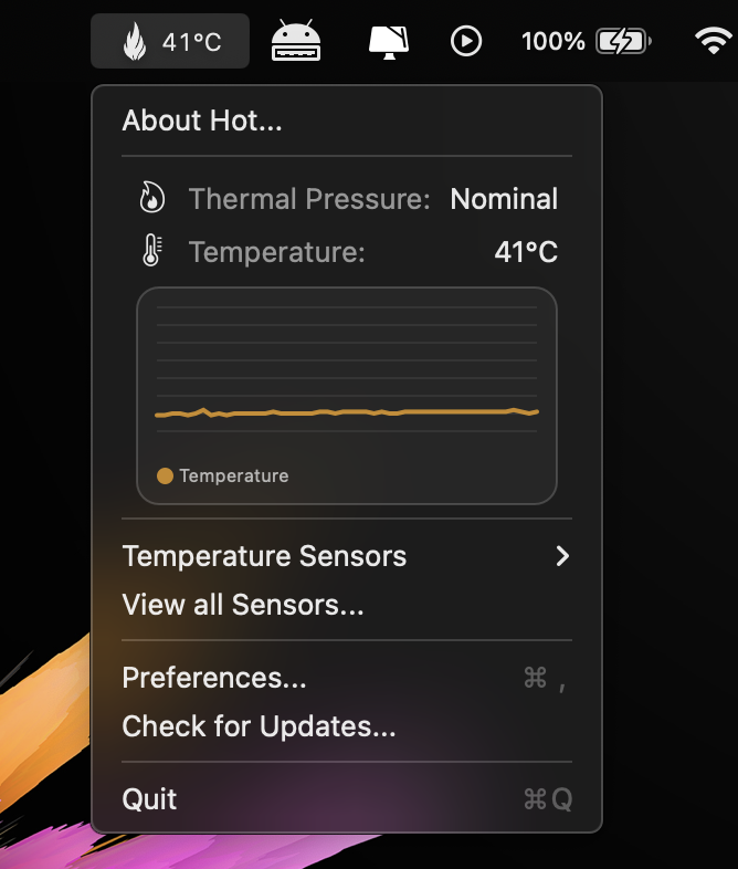 Check your Mac’s CPU Temperature
