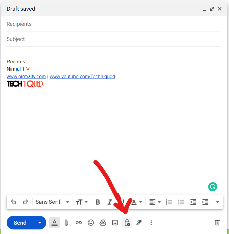 Create a Confidential Email on Gmail