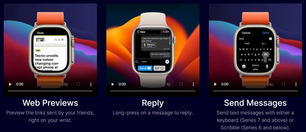 Telegram App on Apple Watch 