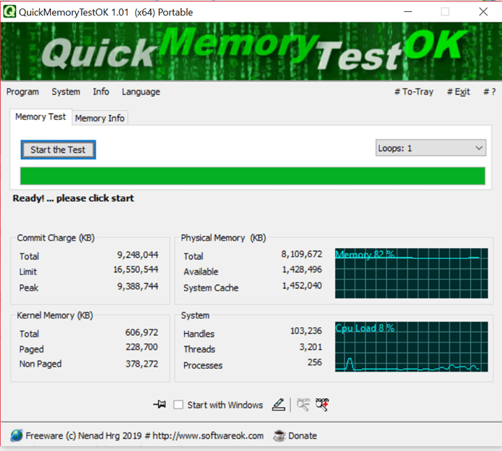 Gøre mit bedste vogn vandtæt Check PC RAM for Errors with Quick Memory Test