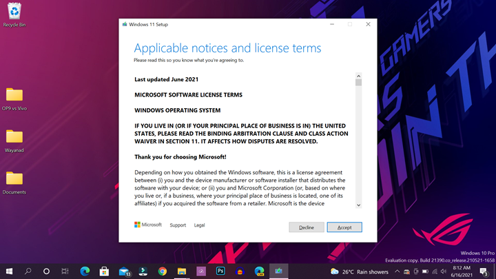 Upgrade to Windows 11 from Windows 10