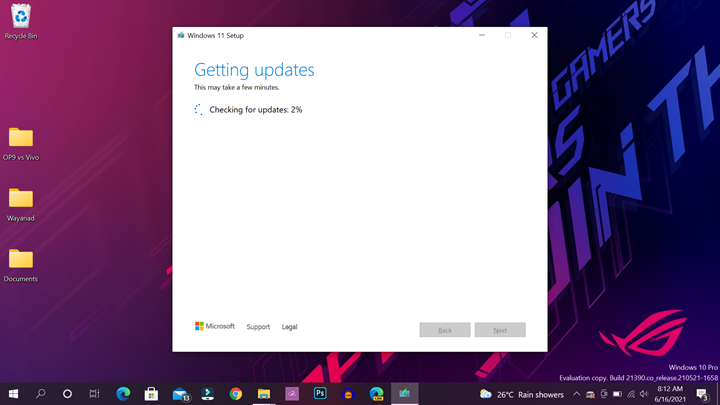 Upgrade to Windows 11 from Windows 10