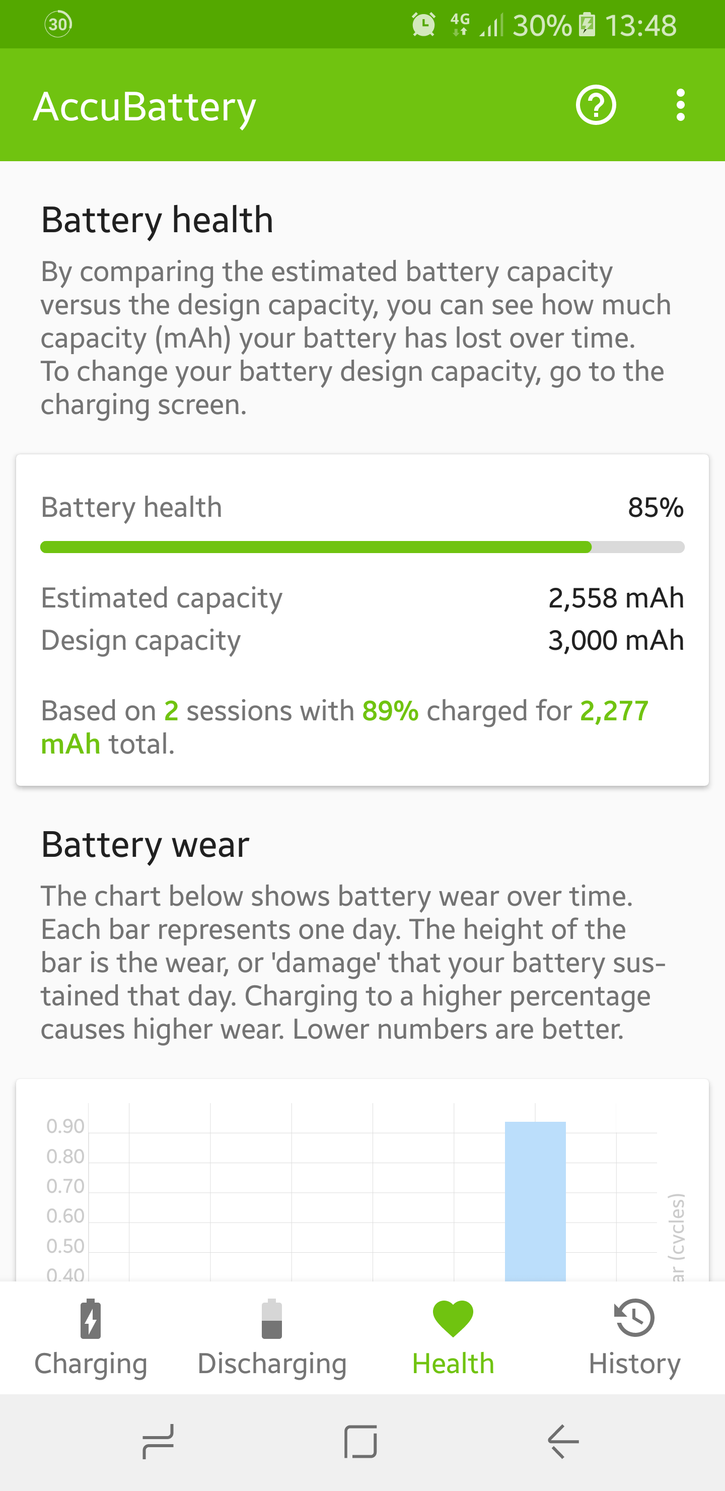 Check Android Battery Health