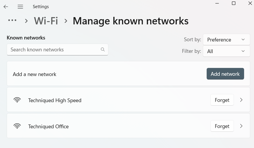 Windows Can’t Connect To This Network