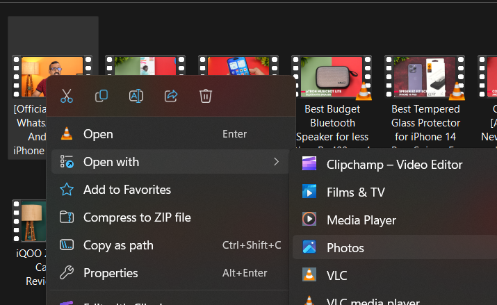 Quickly Trim a Video in Windows 11