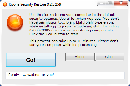 Security Restore