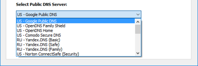 Select DNS