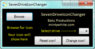 Seven icon changer