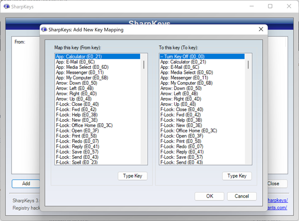 Remap Keyboard in Windows