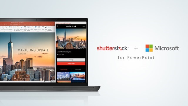 Shutterstock powerpoint add-in