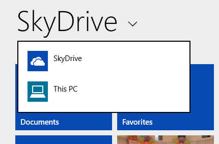 Skydrive app