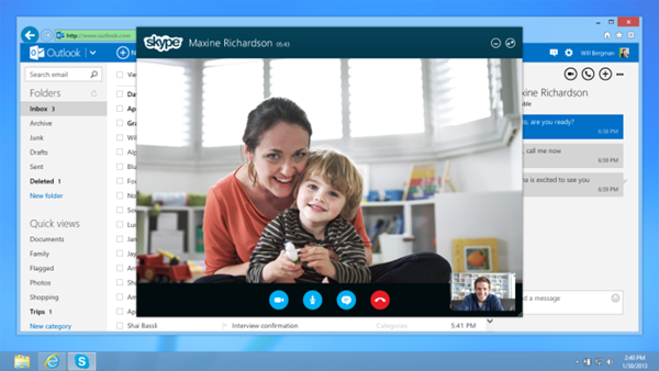 how to make a skype to skype call to an email