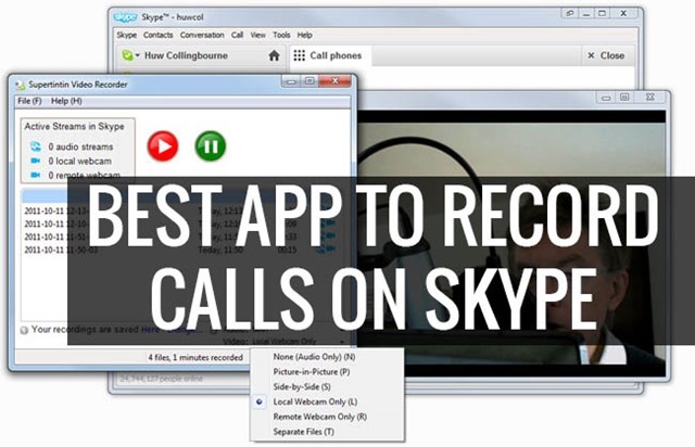 Skype recorder