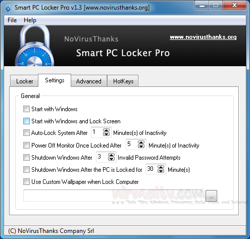 Smart PC Locker