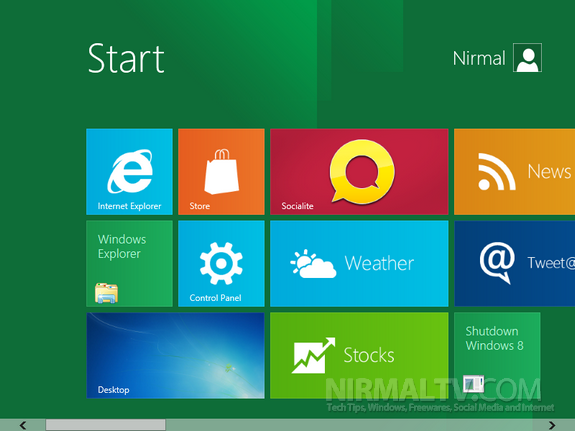 Start Screen