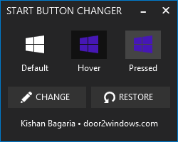 Start button changer
