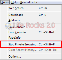 How to Enable Private Browsing in Firefox 3.5