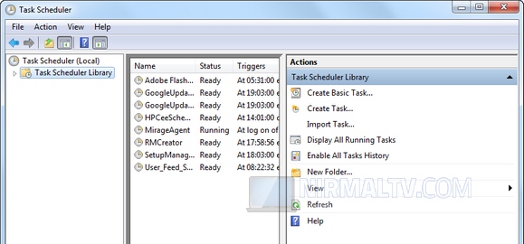 Task scheduler library